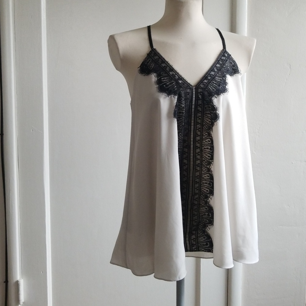 A line Tank w Lace